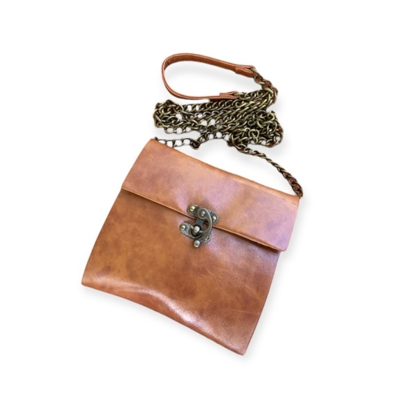 Steve Madden Chain Crossbody Faux Leather Small Bag - Picture 15 of 15